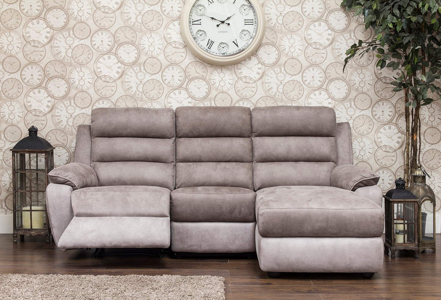 Urban Modular Manual Recliner Corner Sofa Sheffield Discount Furniture