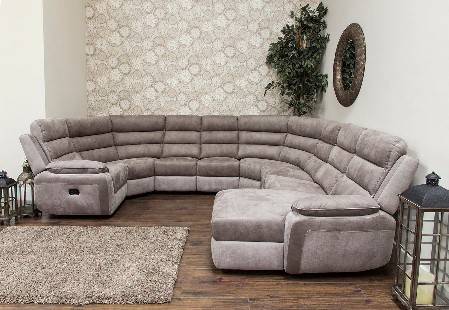 Urban Modular Manual Recliner Corner Sofa Sheffield Discount Furniture