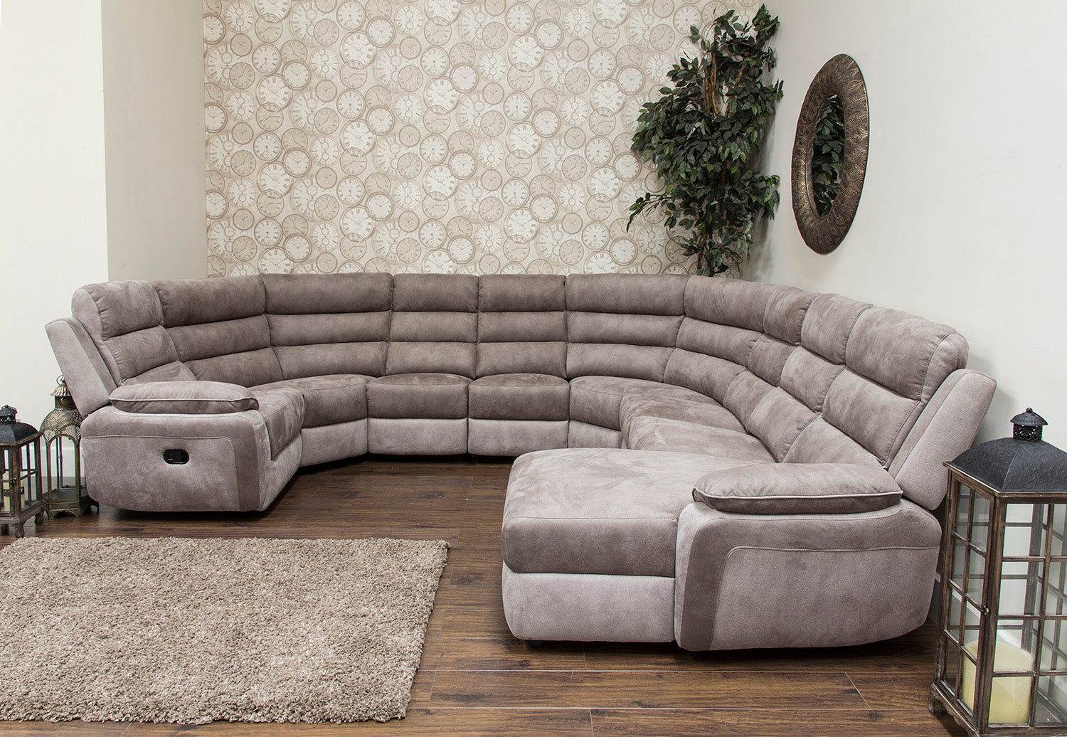 Urban Modular Manual Recliner Corner Sofa Sheffield Discount Furniture