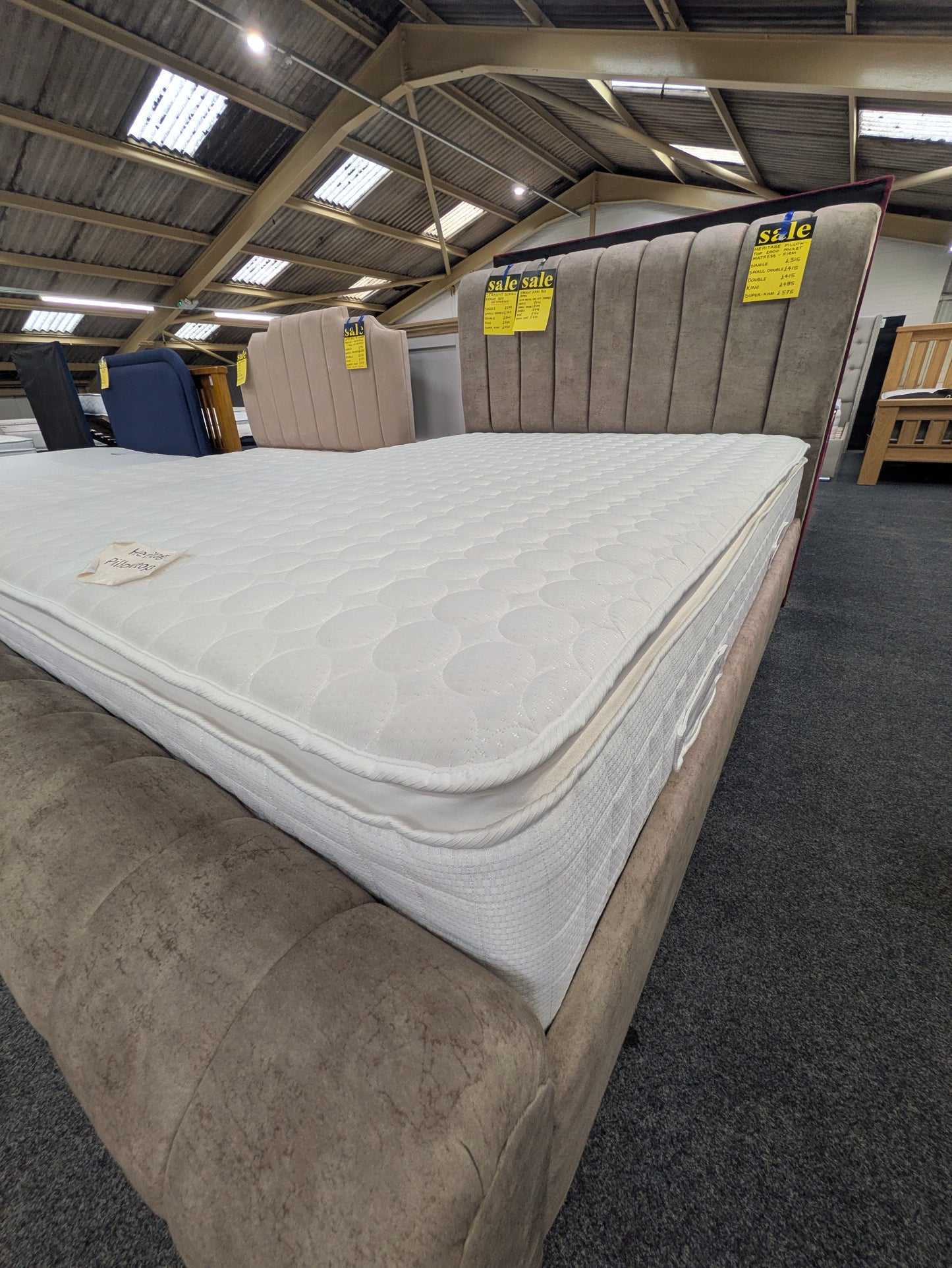 Heritage Pillowtop Mattress (all sizes available) Sheffield Discount Furniture