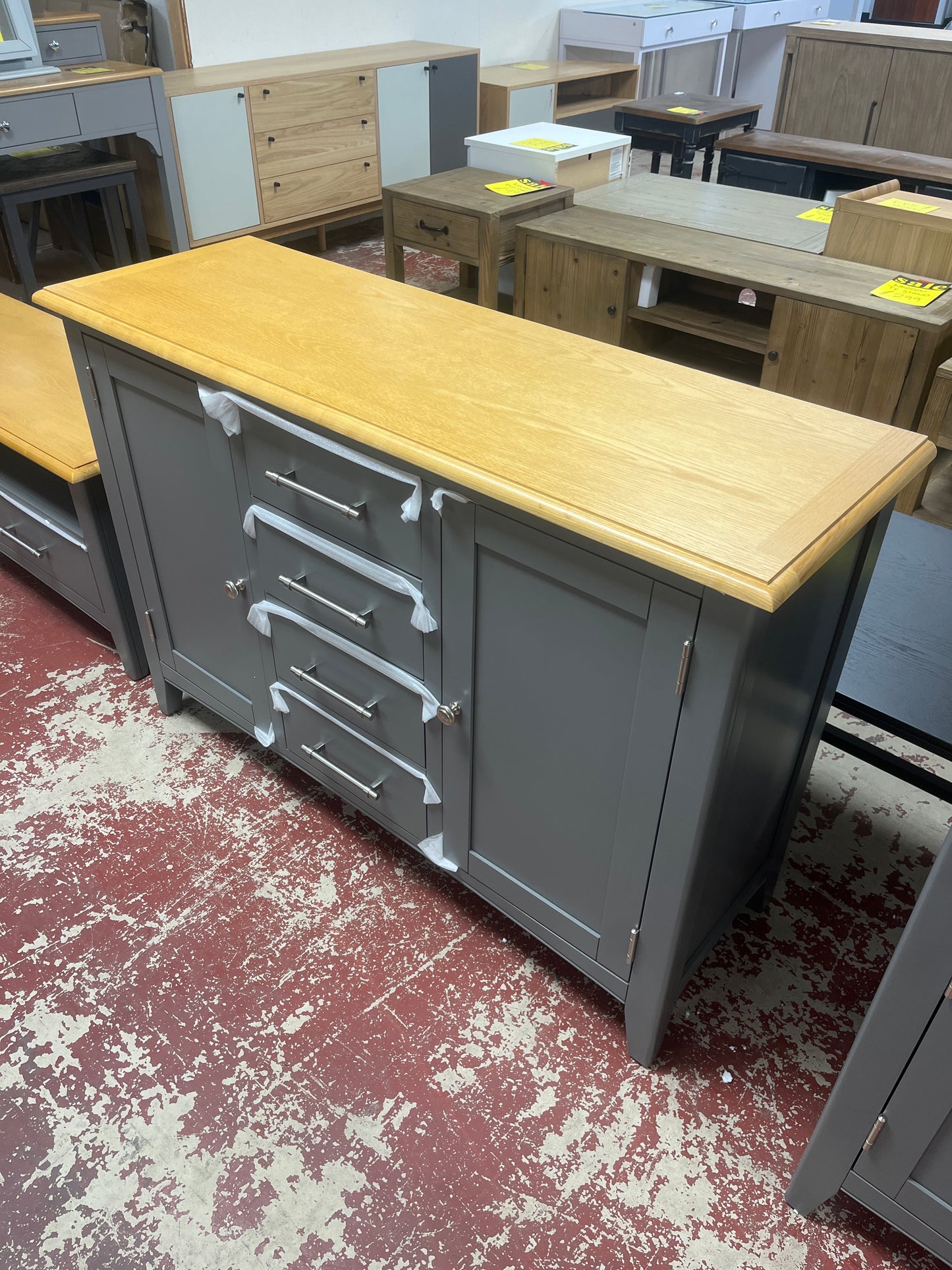 Rossmore Medium Sideboard 2 Door 3 Drawer Sheffield Discount Furniture