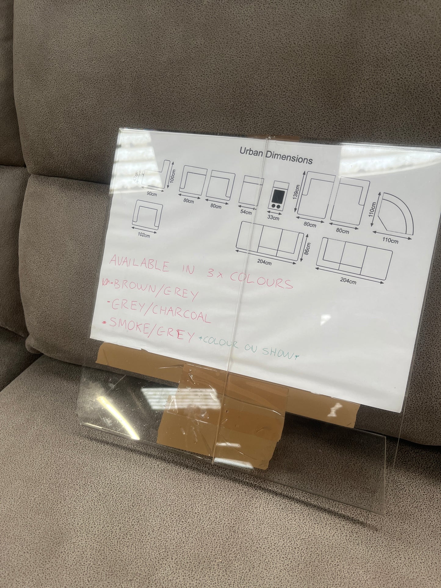 Urban Modular Manual Recliner Corner Sofa Sheffield Discount Furniture