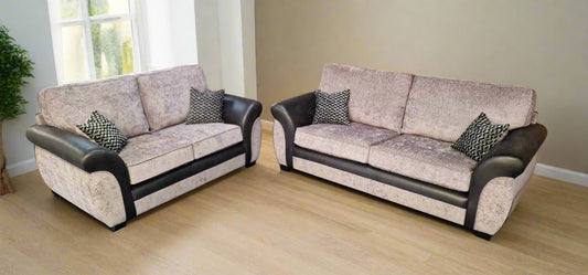 Keaton 2 & 3 Seater Sofa Set Sheffield Discount Furniture