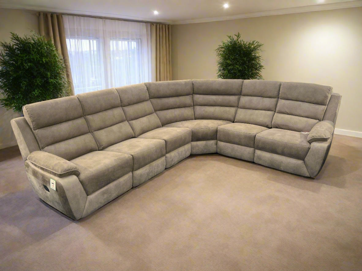 Urban Modular Manual Recliner Corner Sofa Sheffield Discount Furniture