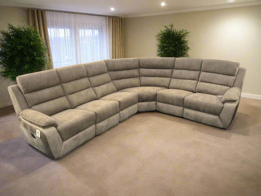 Urban Modular Manual Recliner Corner Sofa Sheffield Discount Furniture