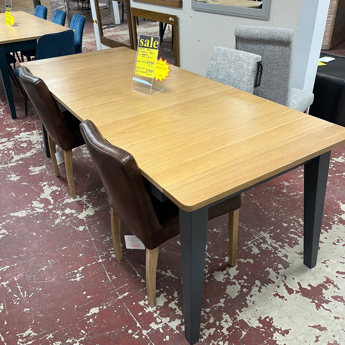 Ralph 180 Extending Dining Table Sheffield Discount Furniture