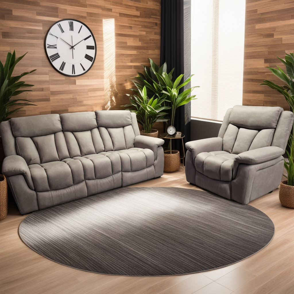 Santini Power Recliner Sofa Set Grey Or Sandstone Sheffield Discount Furniture