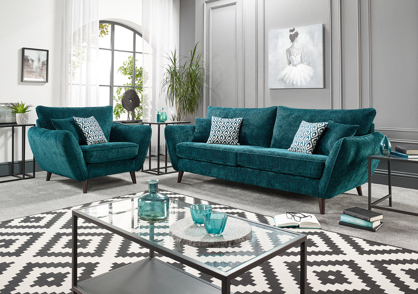Perth Fabric Corner Or Sofa Set Sheffield Discount Furniture
