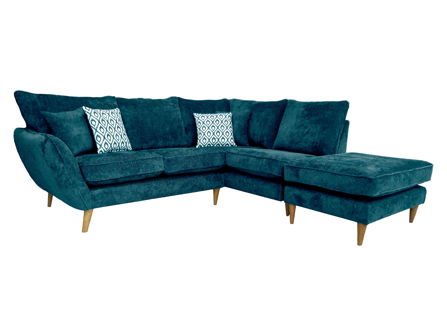 Perth Fabric Corner Or Sofa Set Armless Chaise Group Complete Sheffield Discount Furniture