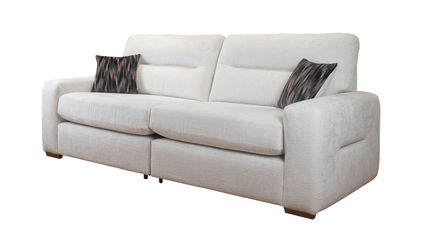 Melrose Fabric sofa - available in many sizes and fabrics 4 seater (230cm) Sheffield Discount Furniture