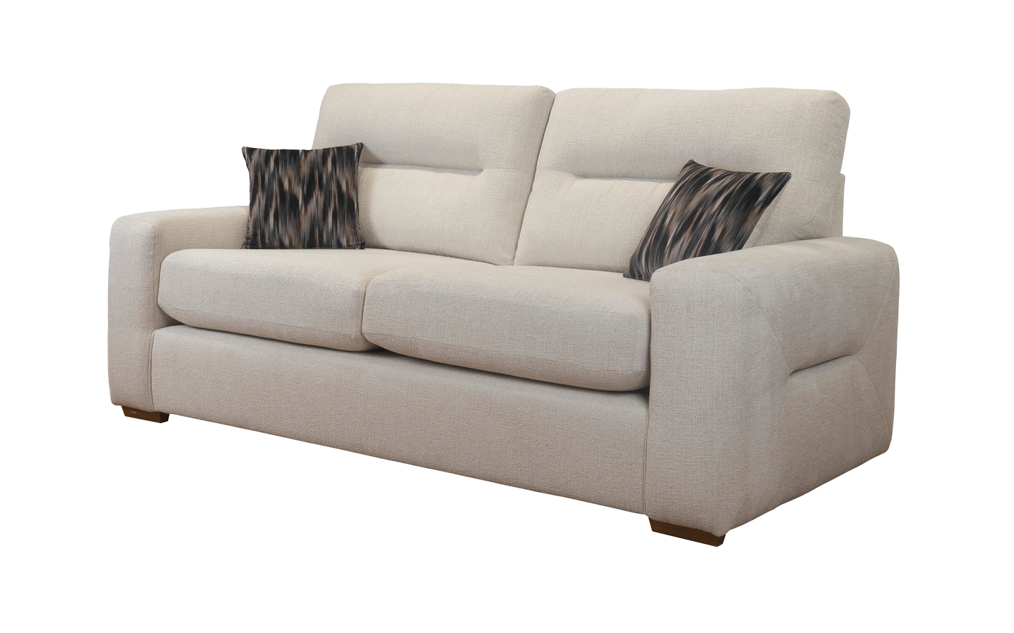 Melrose Fabric sofa - available in many sizes and fabrics 3 seater (203cm) Sheffield Discount Furniture