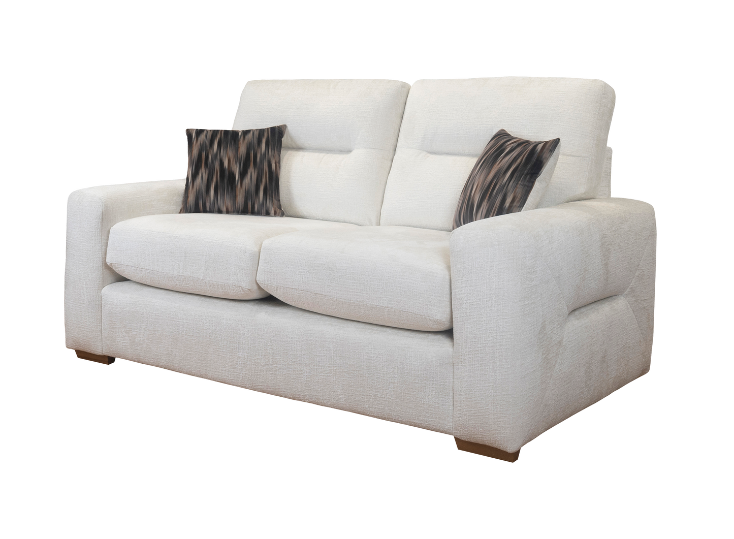 Melrose Fabric sofa - available in many sizes and fabrics 2 seater (176cm) Sheffield Discount Furniture