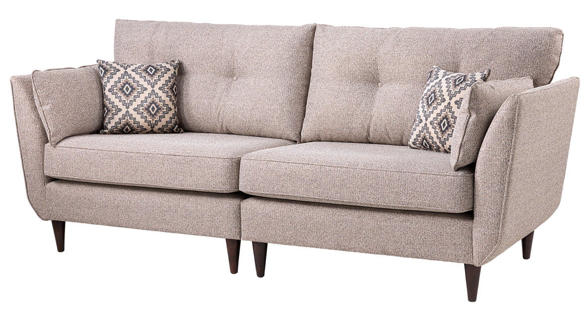 Canterbury pillow arm sofa (multiple size/fabric options)