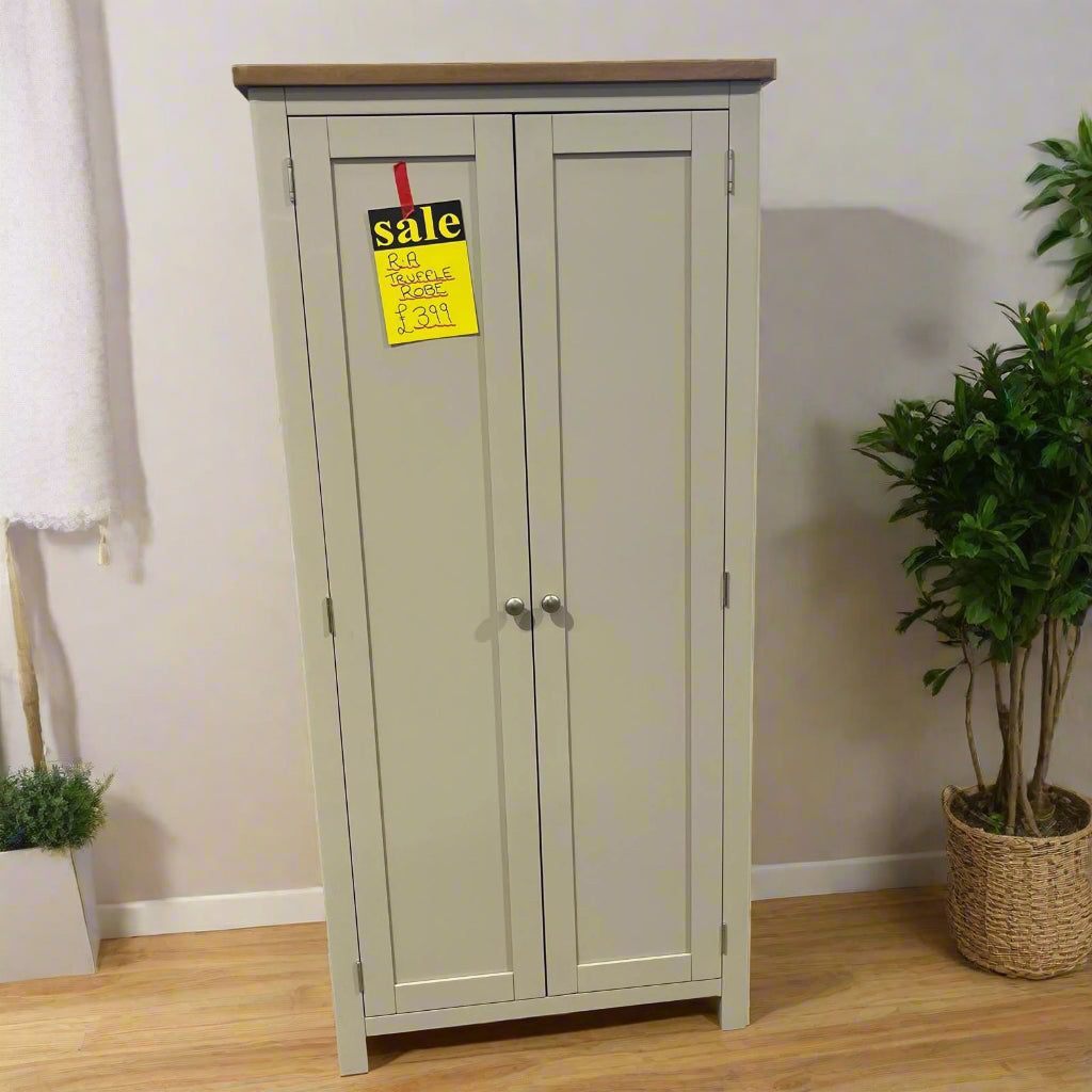 R A Truffle Wardrobe 2 Door Sheffield Discount Furniture