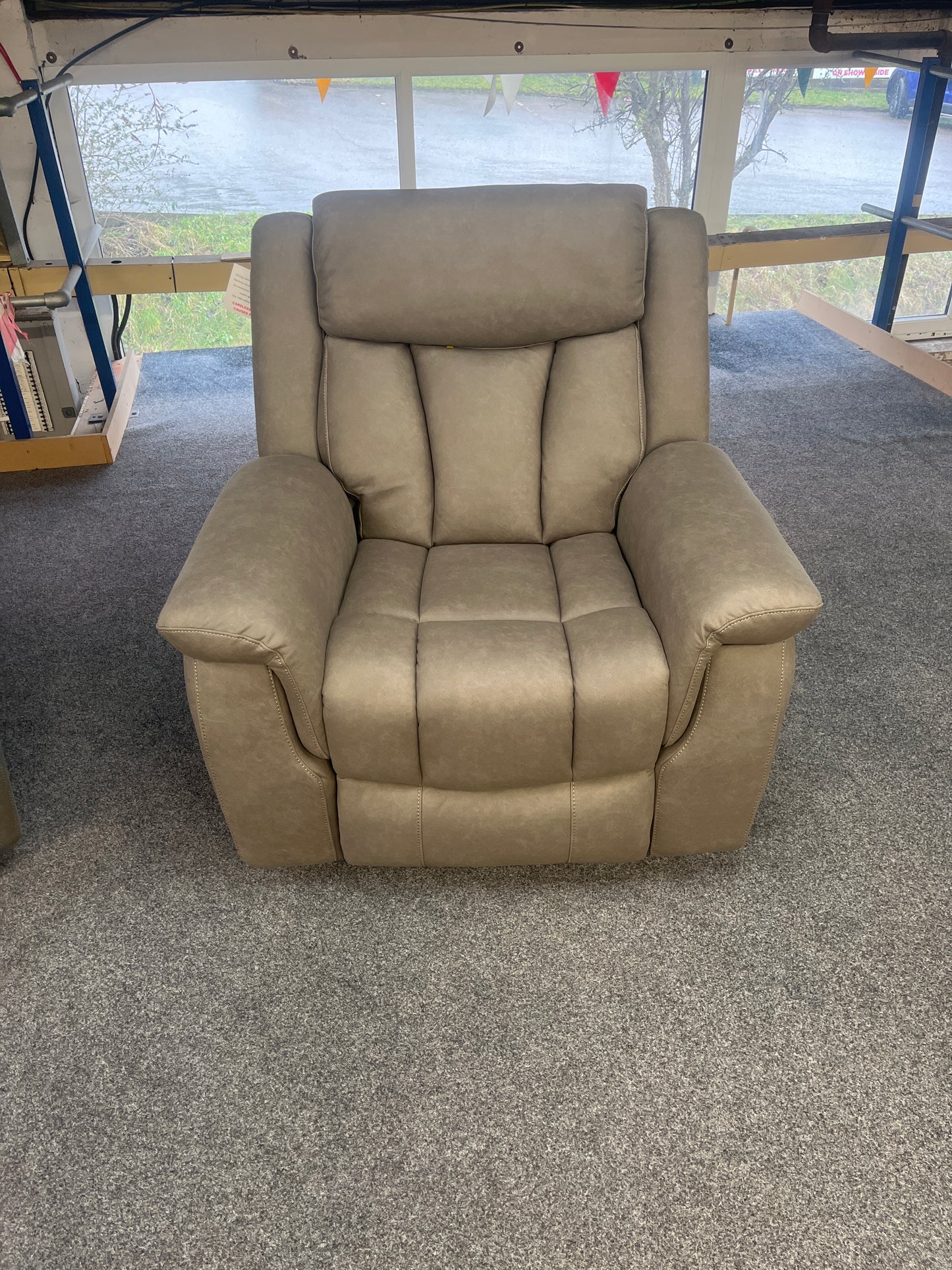 Santini Power Recliner Sofa Set Grey Or Sandstone Grey Chair Sheffield Discount Furniture