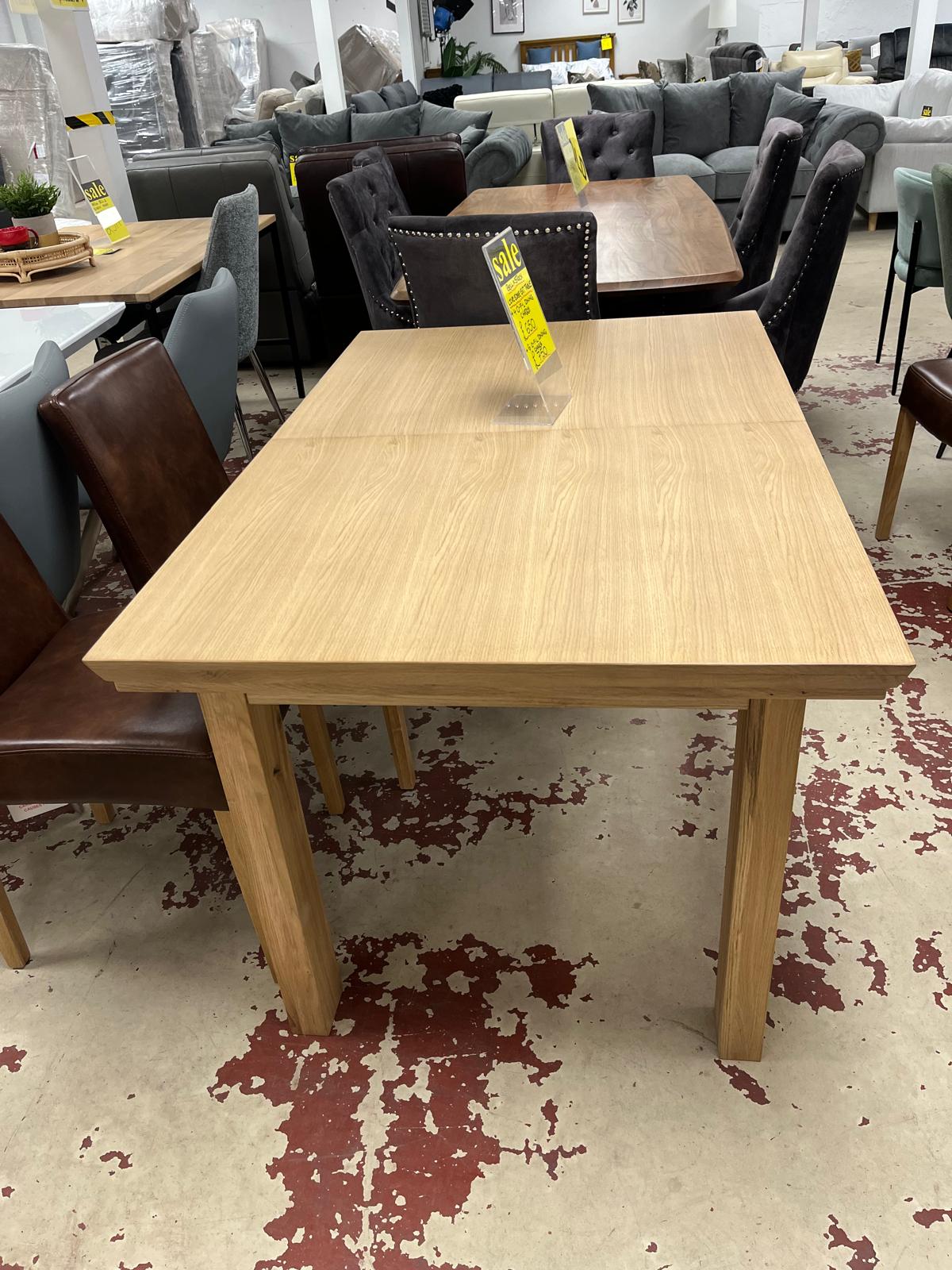 Bell x Stoch Live Edge Extending Dining Table Sheffield Discount Furniture