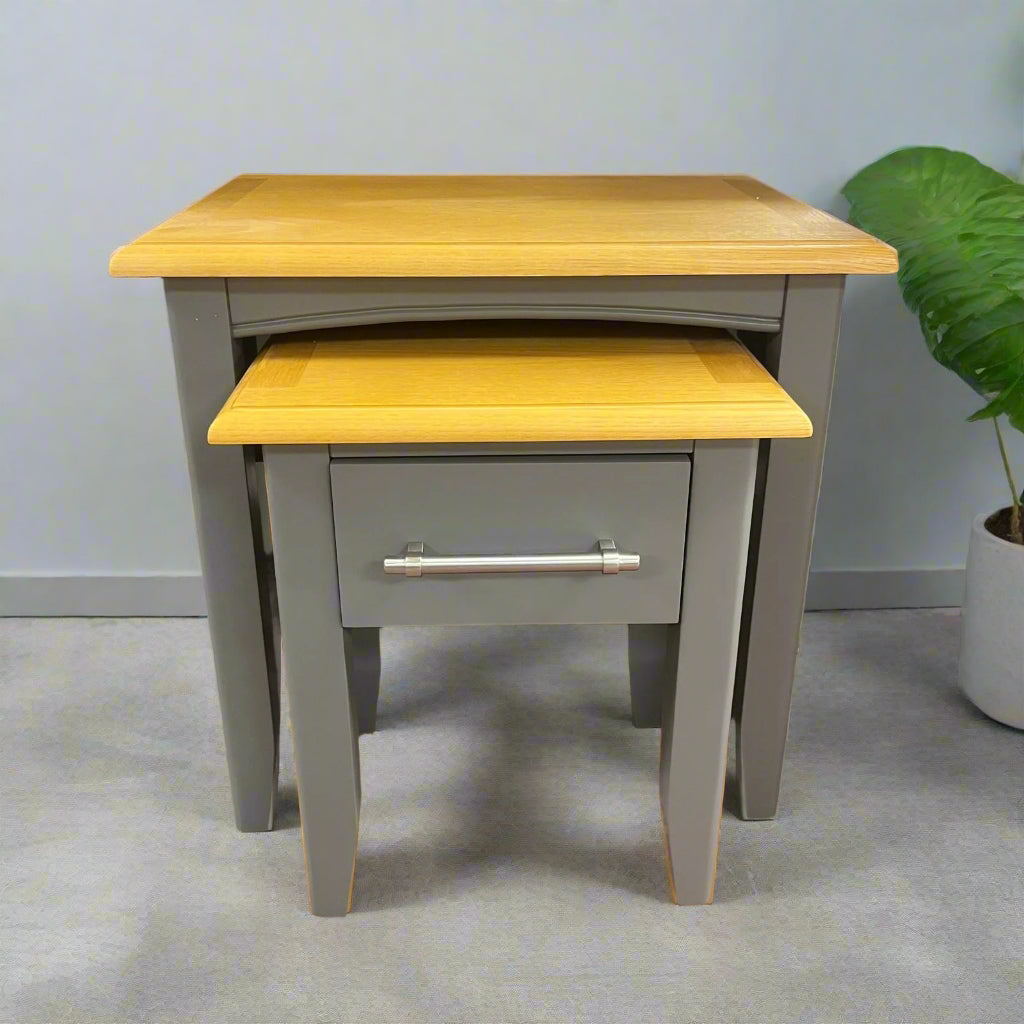 Rossmore Nest Of 2 Tables Sheffield Discount Furniture