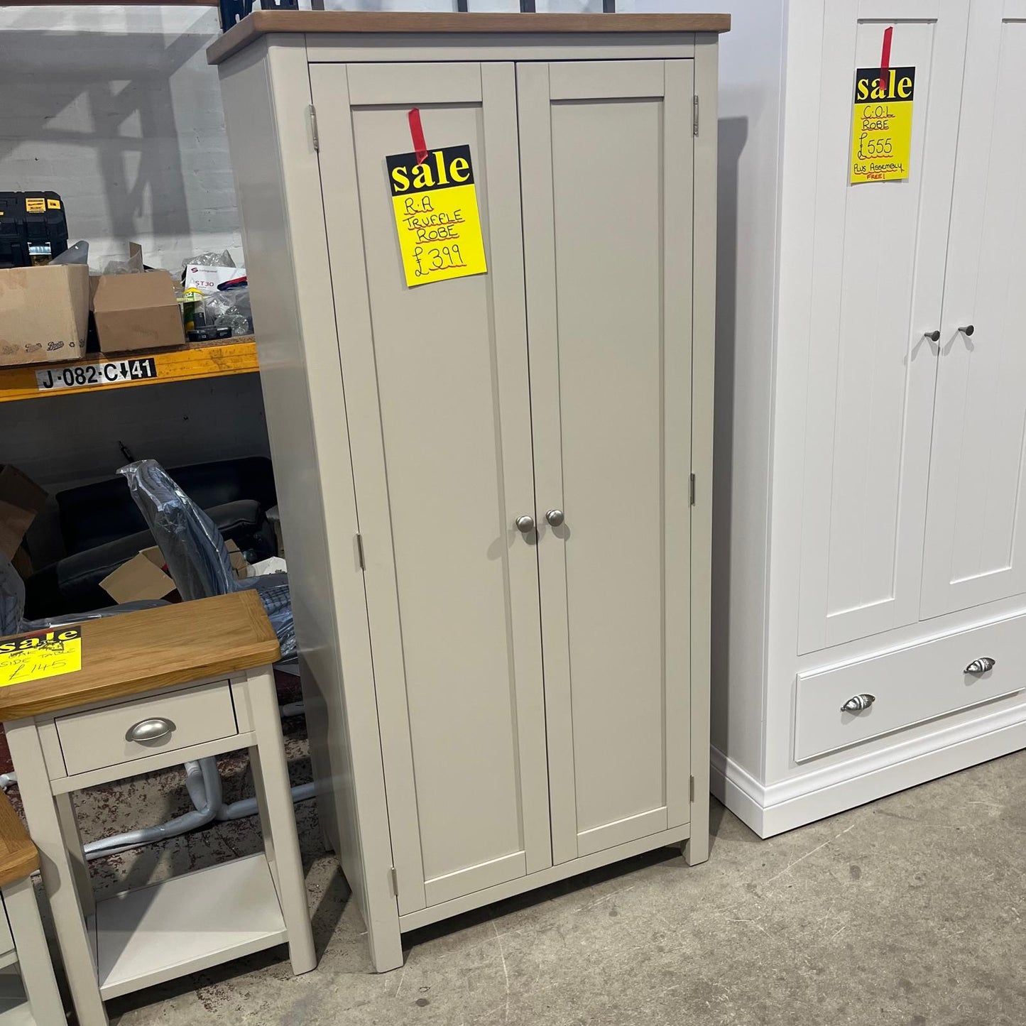 R A Truffle Wardrobe 2 Door Sheffield Discount Furniture