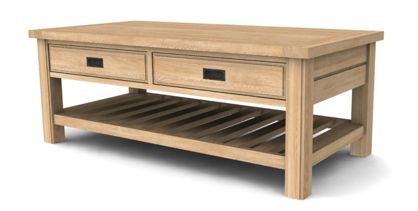Albany Oak Coffee Table
