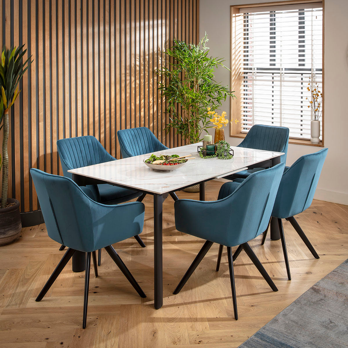 Josie Dining Chair Blue dining chair Such Comfort