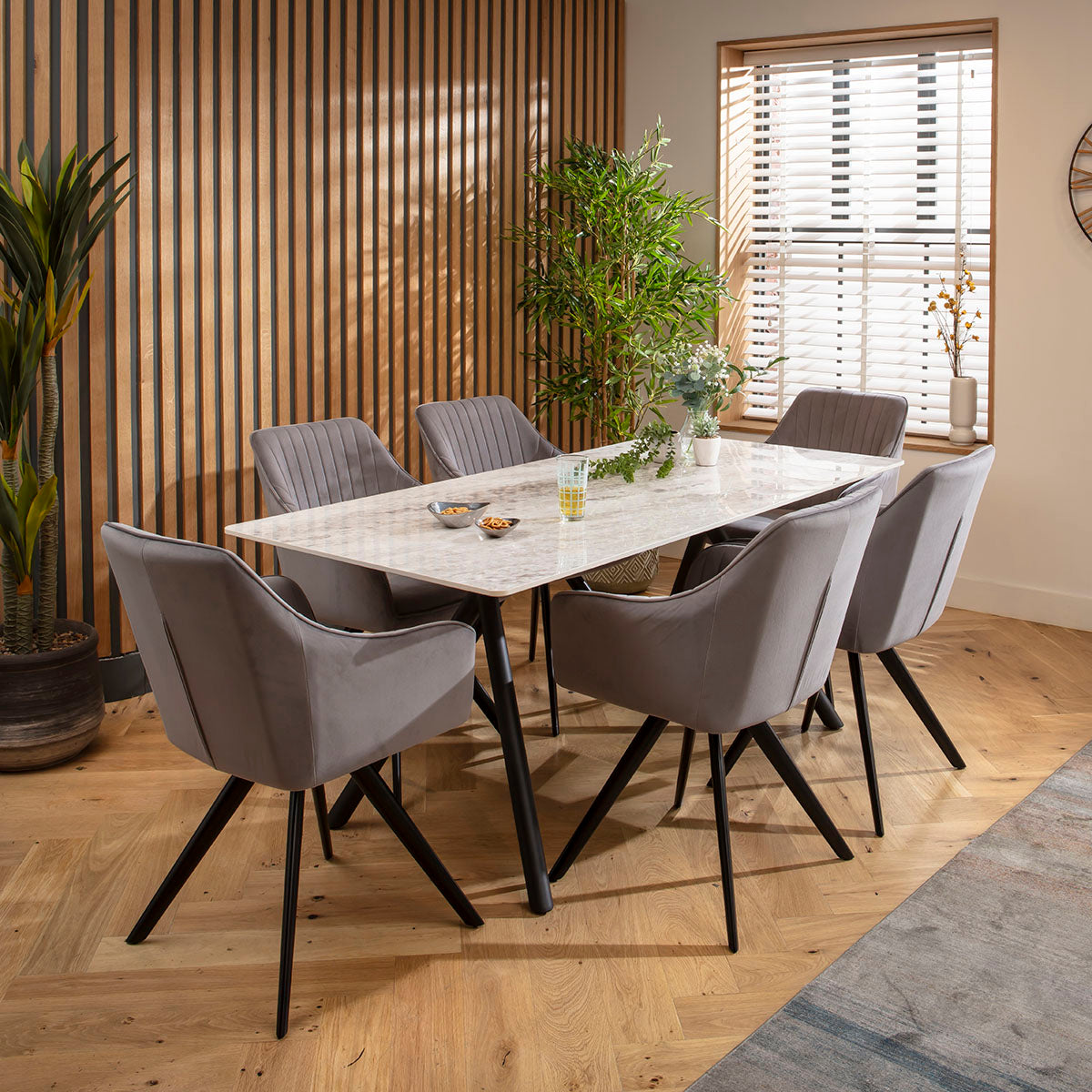 Josie Dining Chair Grey dining chair Such Comfort