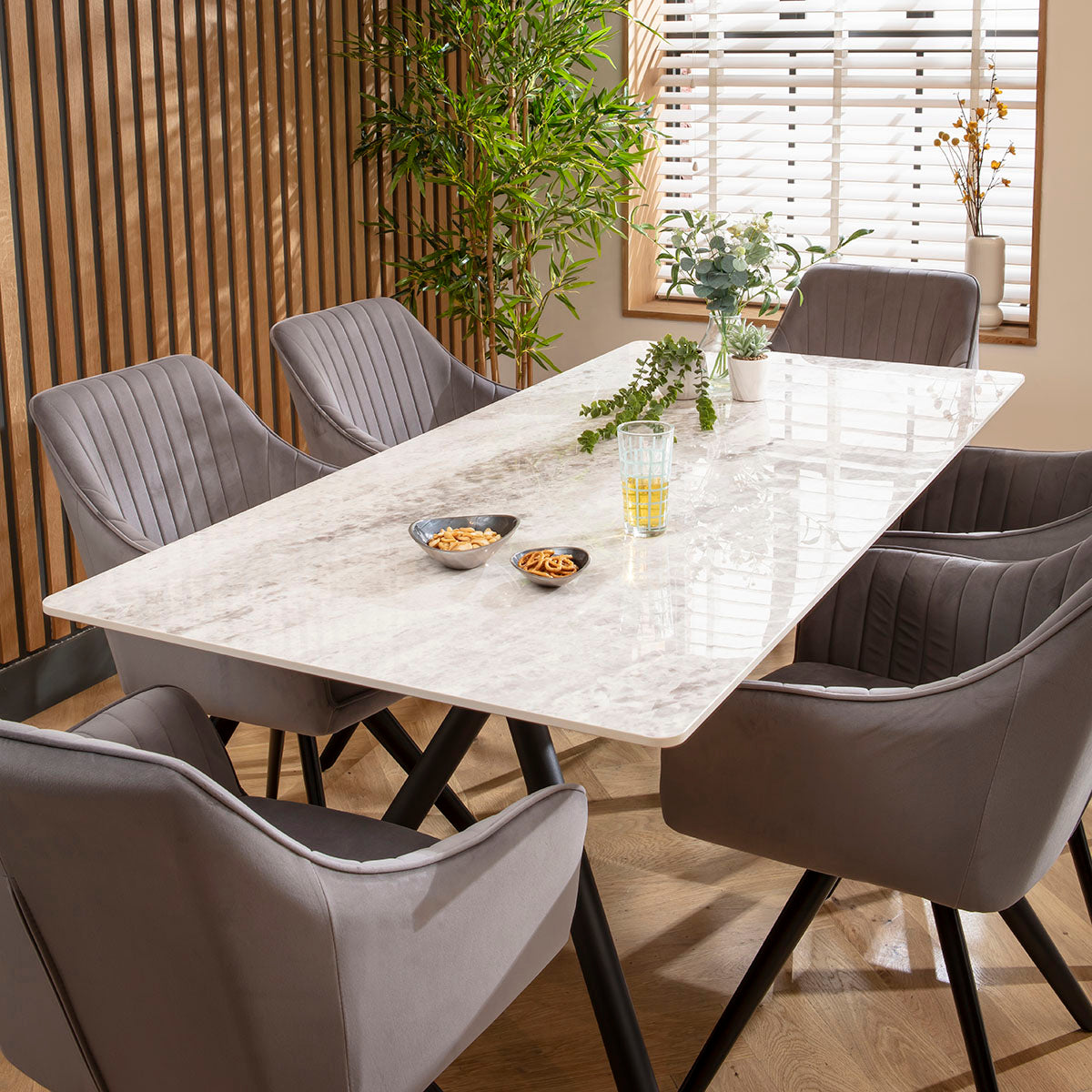Josie Dining Chair Grey dining chair Such Comfort