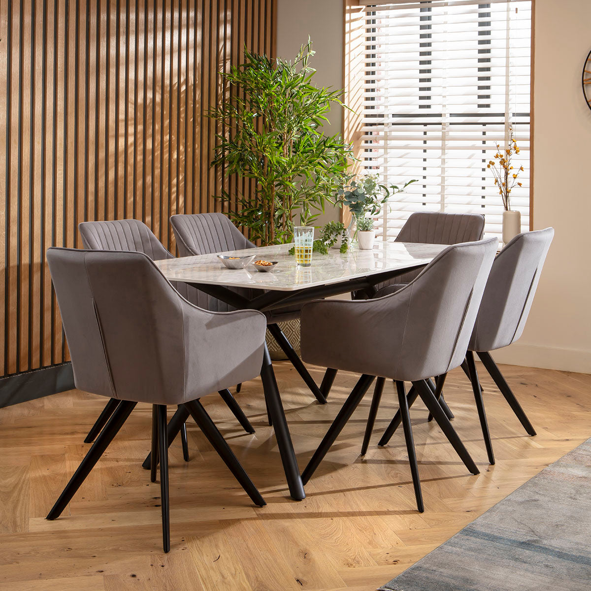 Josie Dining Chair Grey dining chair Such Comfort