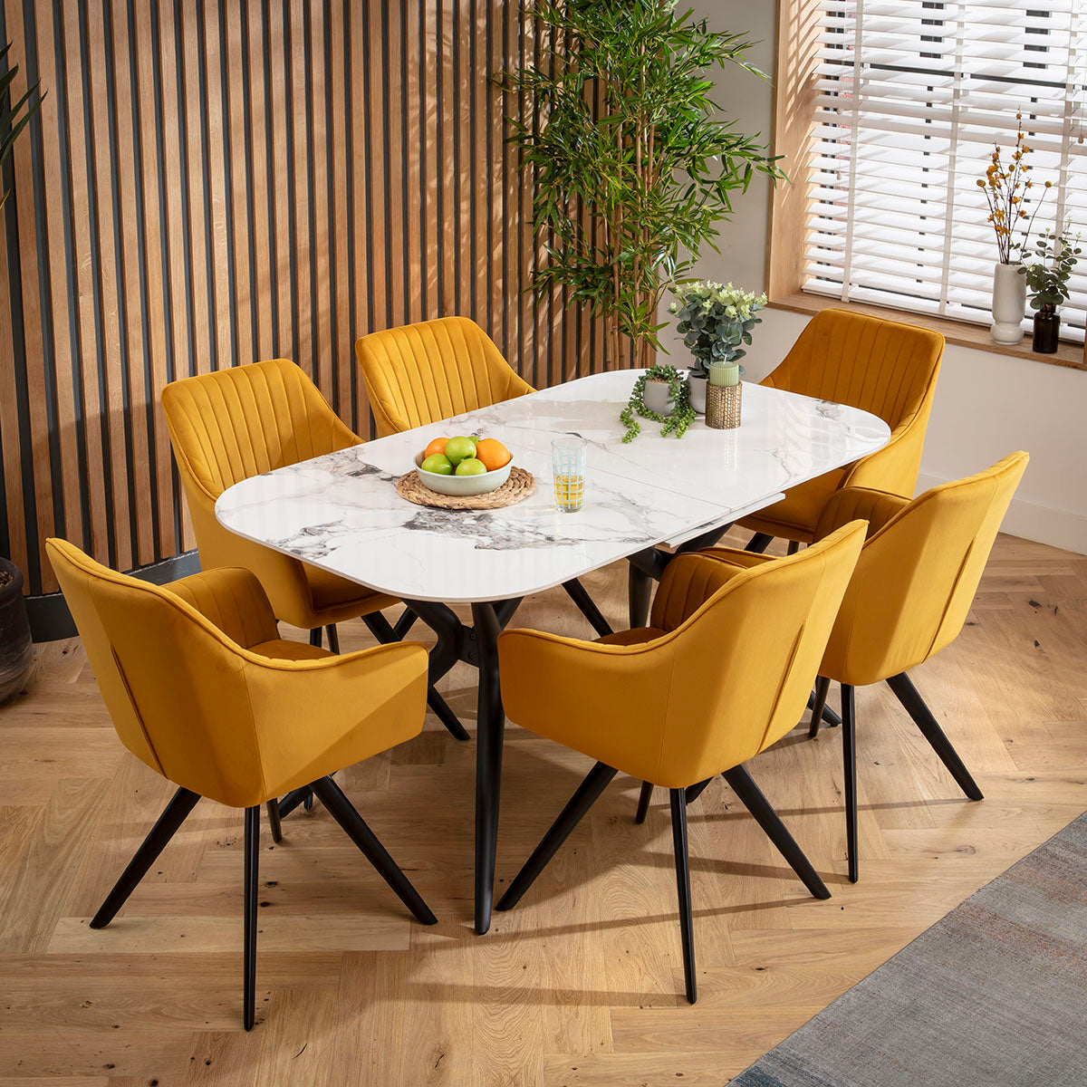 Josie Dining Chair Mustard dining chair Such Comfort