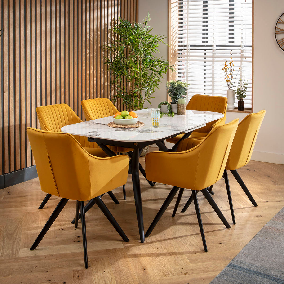 Josie Dining Chair Mustard dining chair Such Comfort