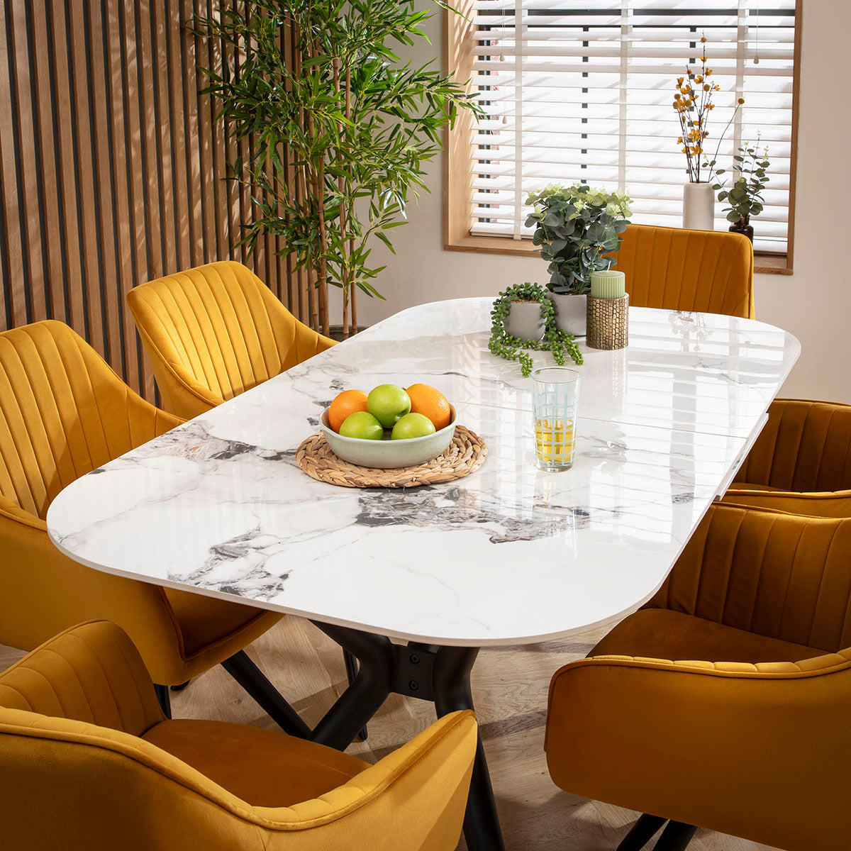 Josie Dining Chair Mustard dining chair Such Comfort