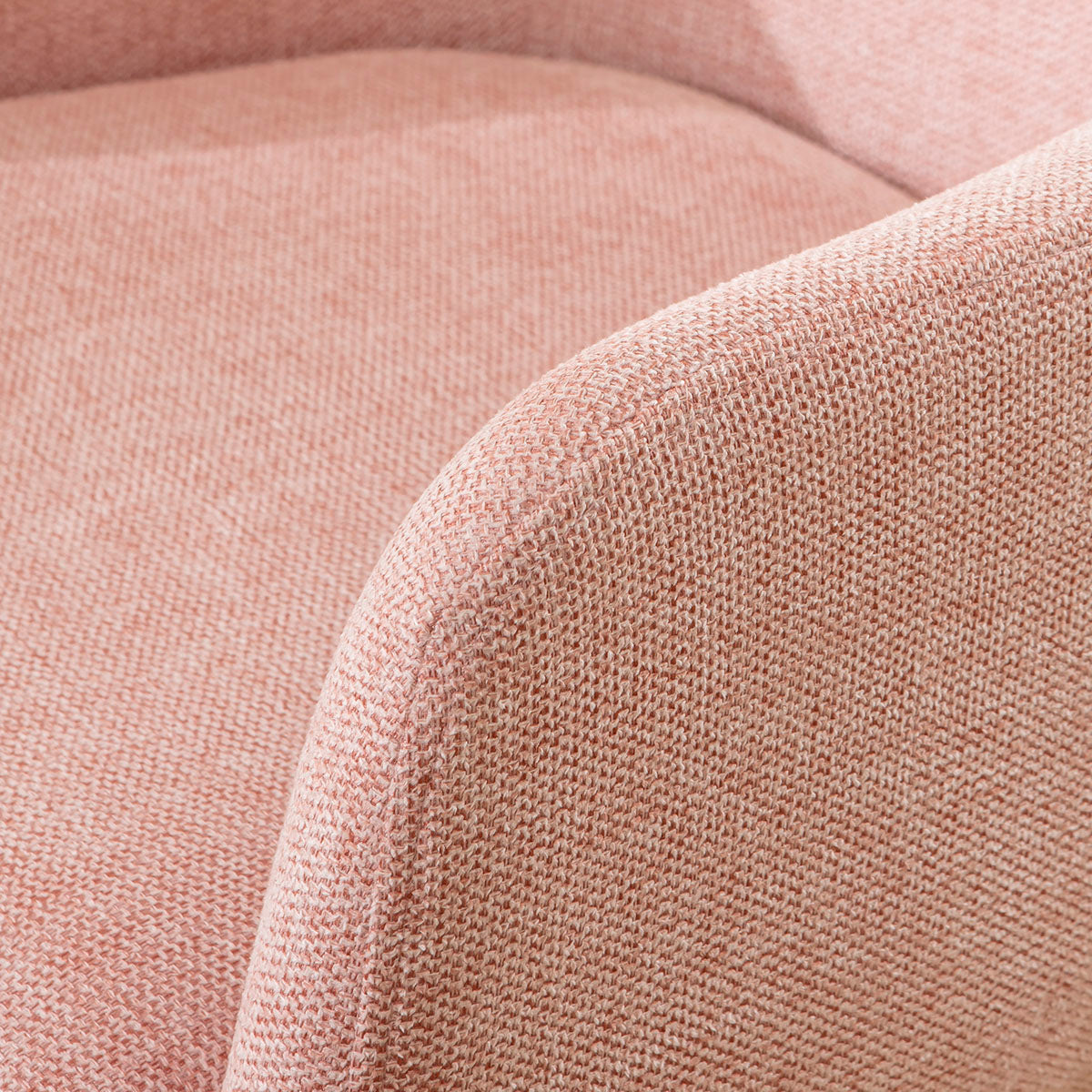 Luna Swivel Carver Dining Chairs Pink dining chair Such Comfort
