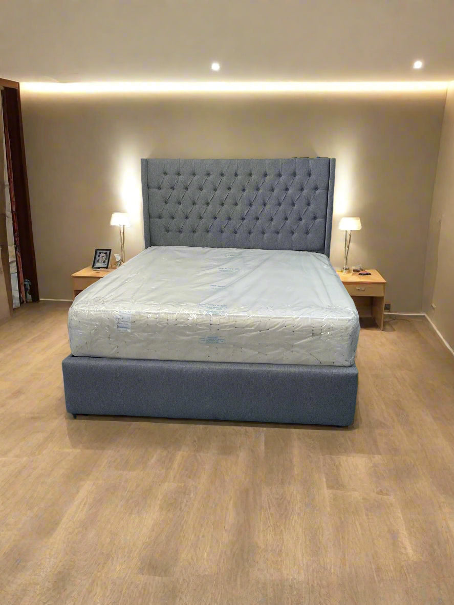 Maya Frame Bed exc Mattress - 112 Fabrics - Storage Options Sheffield Discount Furniture