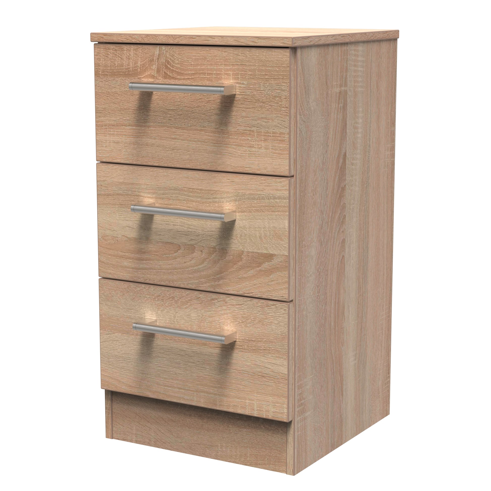 Destiny Bardolino 3 Drawer Bedside Cabinet Sheffield Discount Furniture