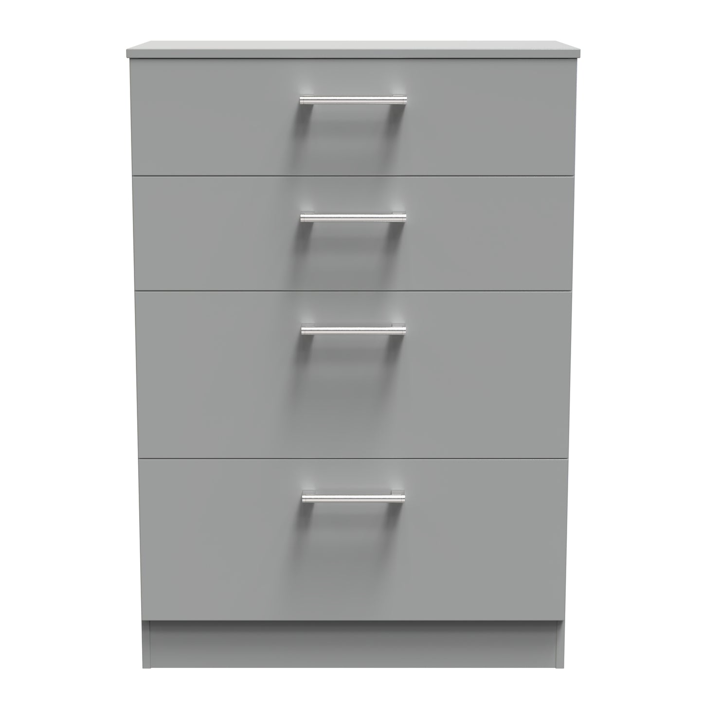 Destiny Dust Grey 4 Drawer Deep Chest Sheffield Discount Furniture