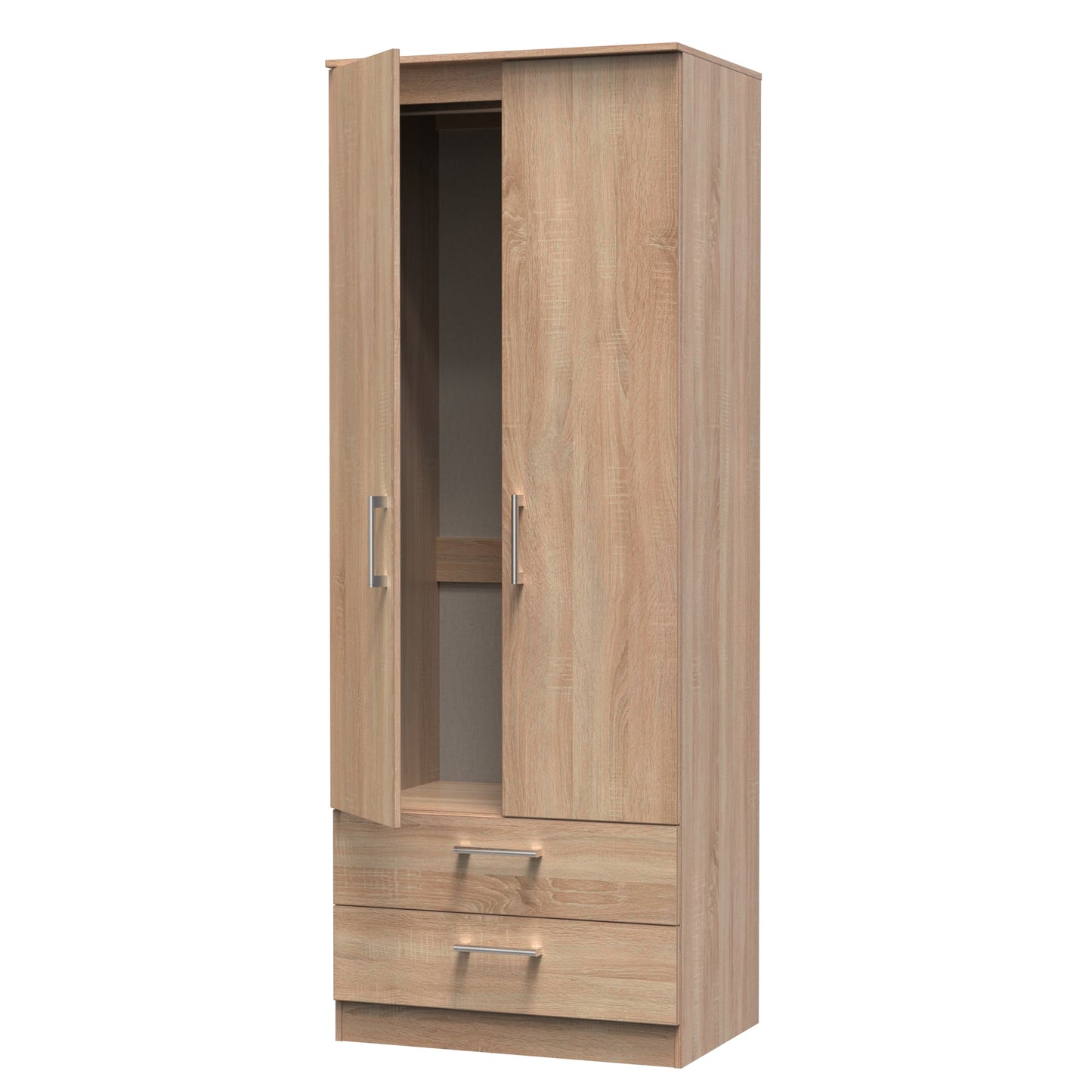 Destiny Bardolino 2 Door 2 Drawer Wardrobe Sheffield Discount Furniture