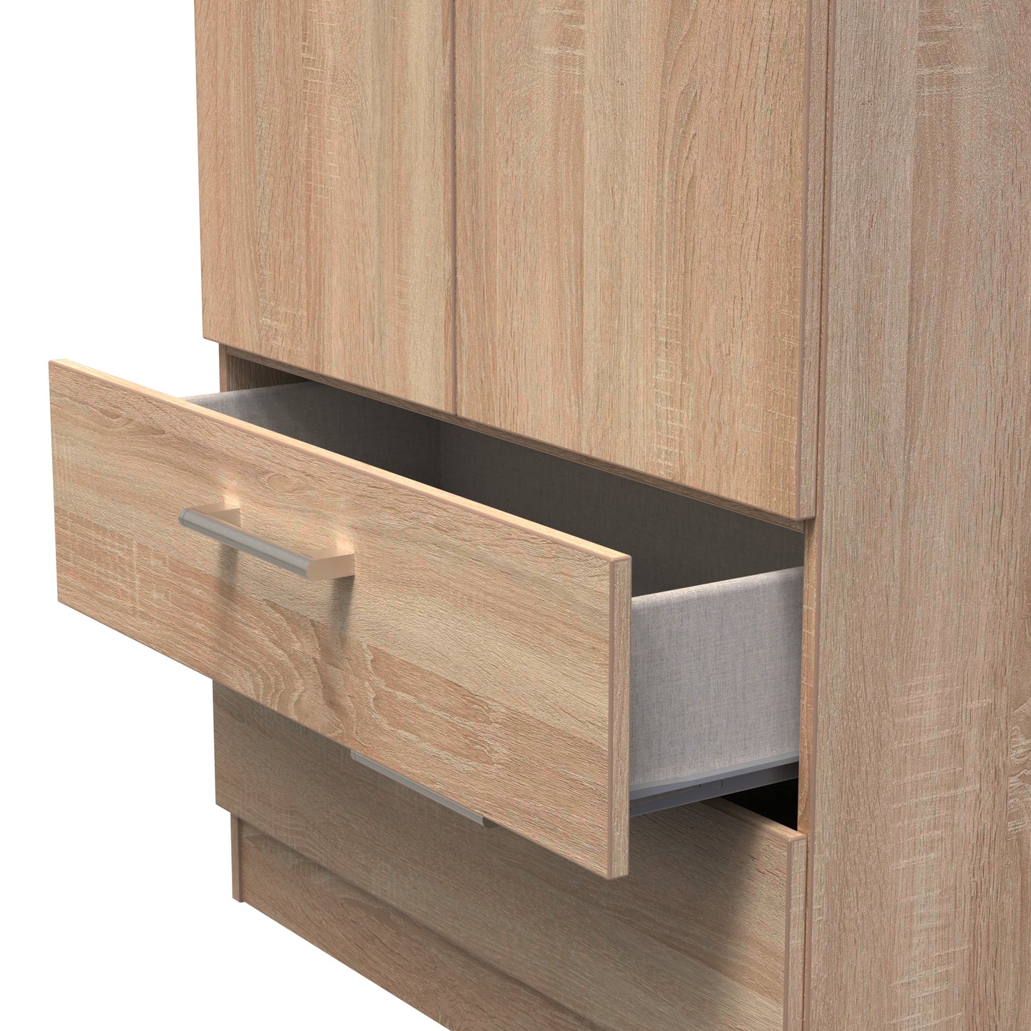 Destiny Bardolino 2 Door 2 Drawer Wardrobe Sheffield Discount Furniture