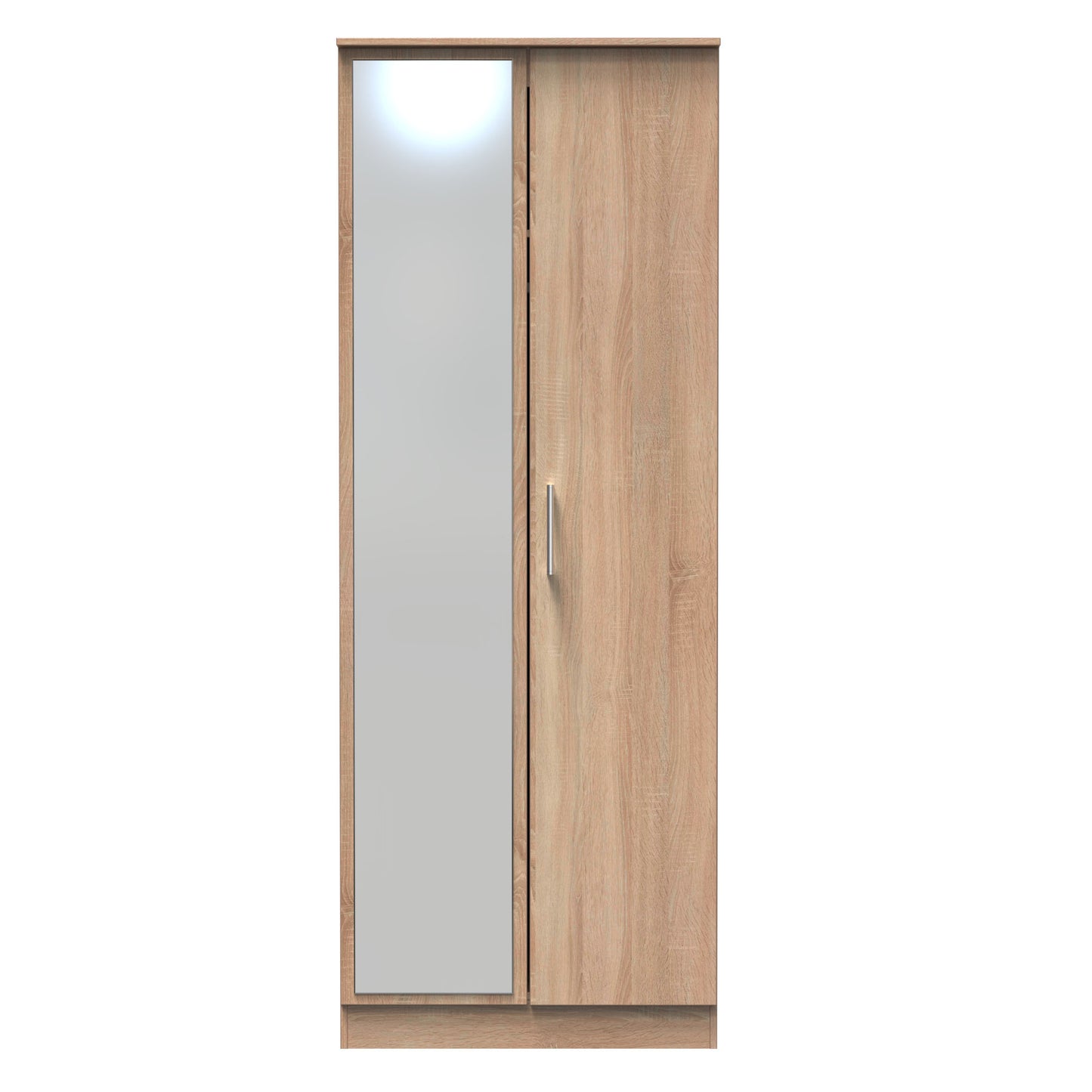 Destiny Bardolino 2 Door Wardrobe With Mirror Left Door Sheffield Discount Furniture