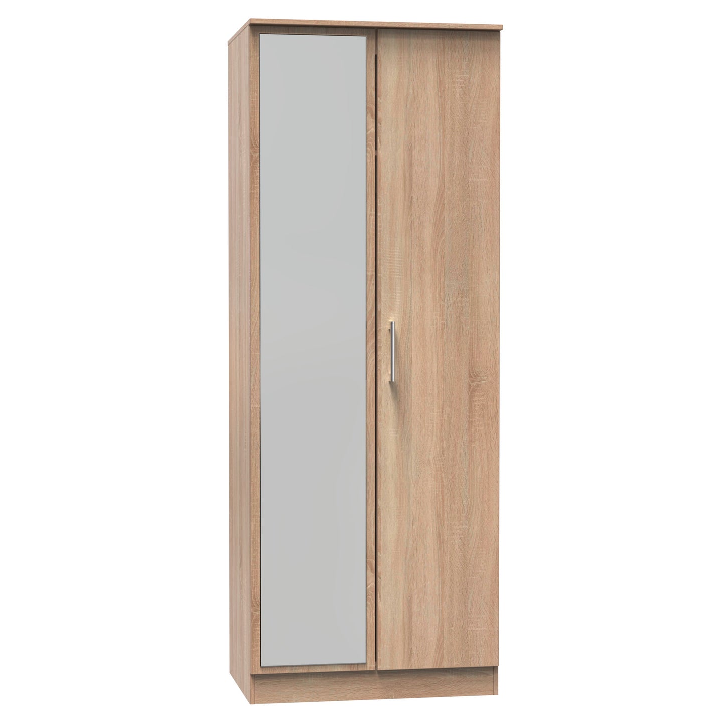 Destiny Bardolino 2 Door Wardrobe With Mirror Left Door Sheffield Discount Furniture