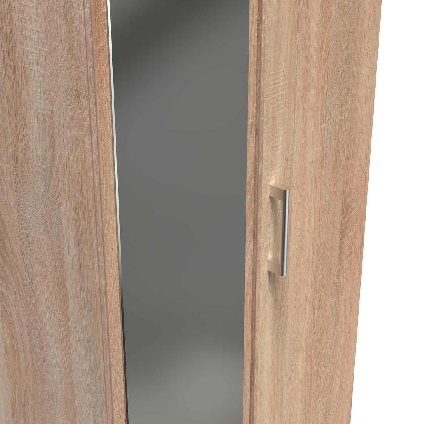 Destiny Bardolino 2 Door Wardrobe With Mirror Left Door Sheffield Discount Furniture