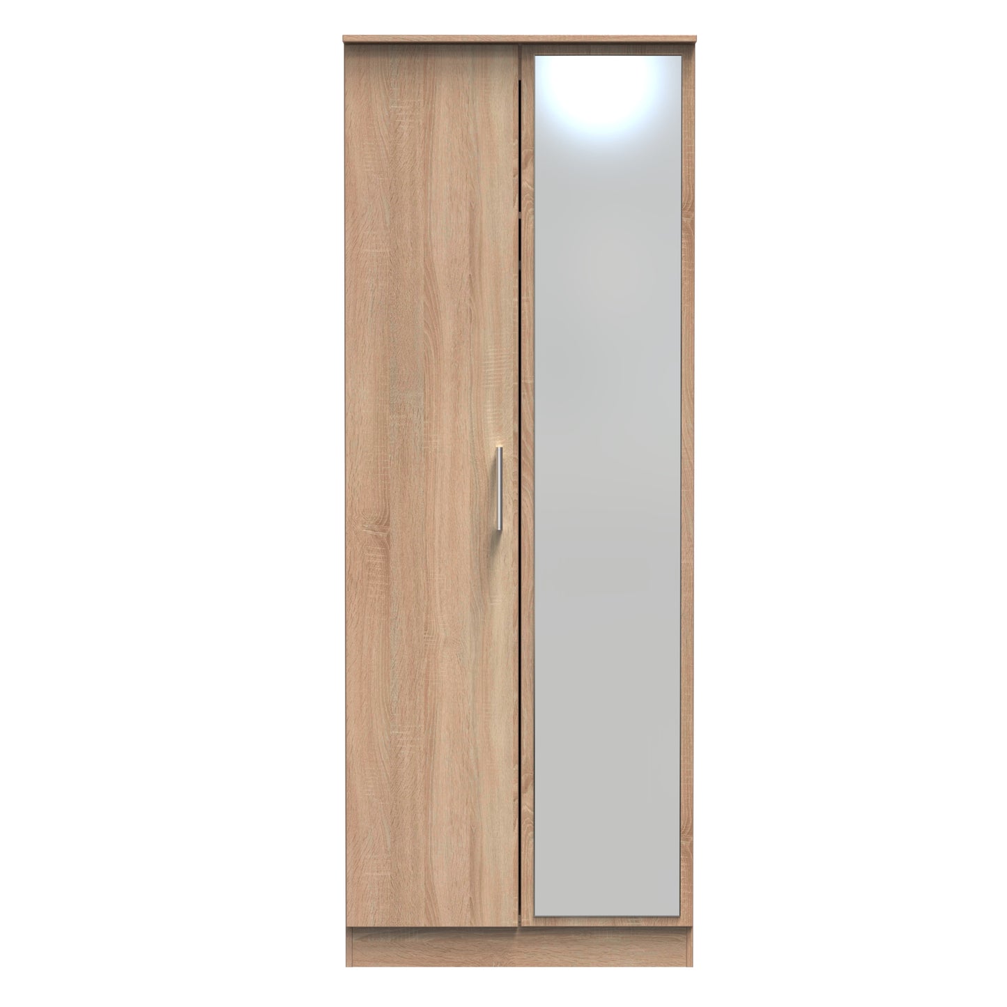 Destiny Bardolino 2 Door Wardrobe With Mirror Right Door Sheffield Discount Furniture