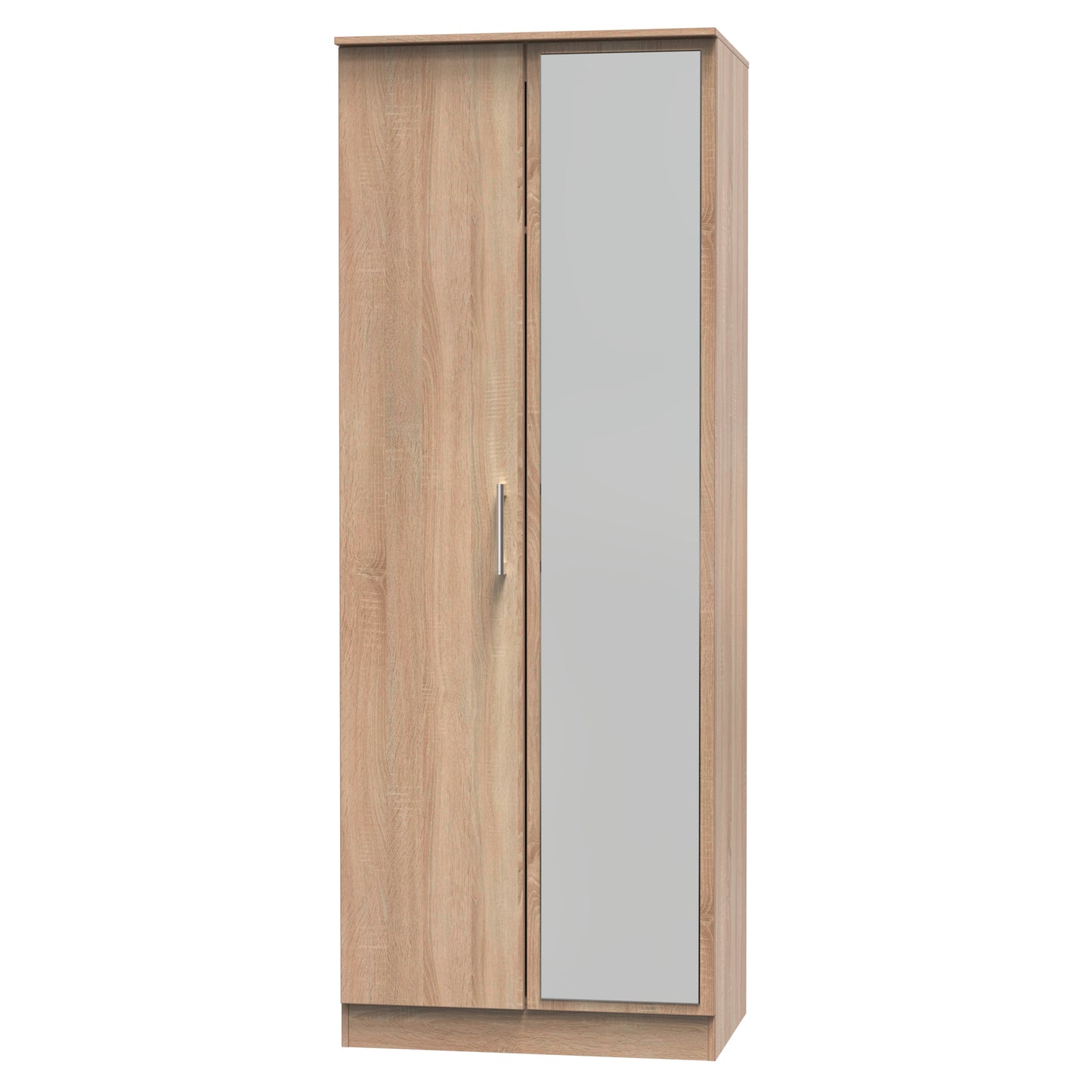 Destiny Bardolino 2 Door Wardrobe With Mirror Right Door Sheffield Discount Furniture