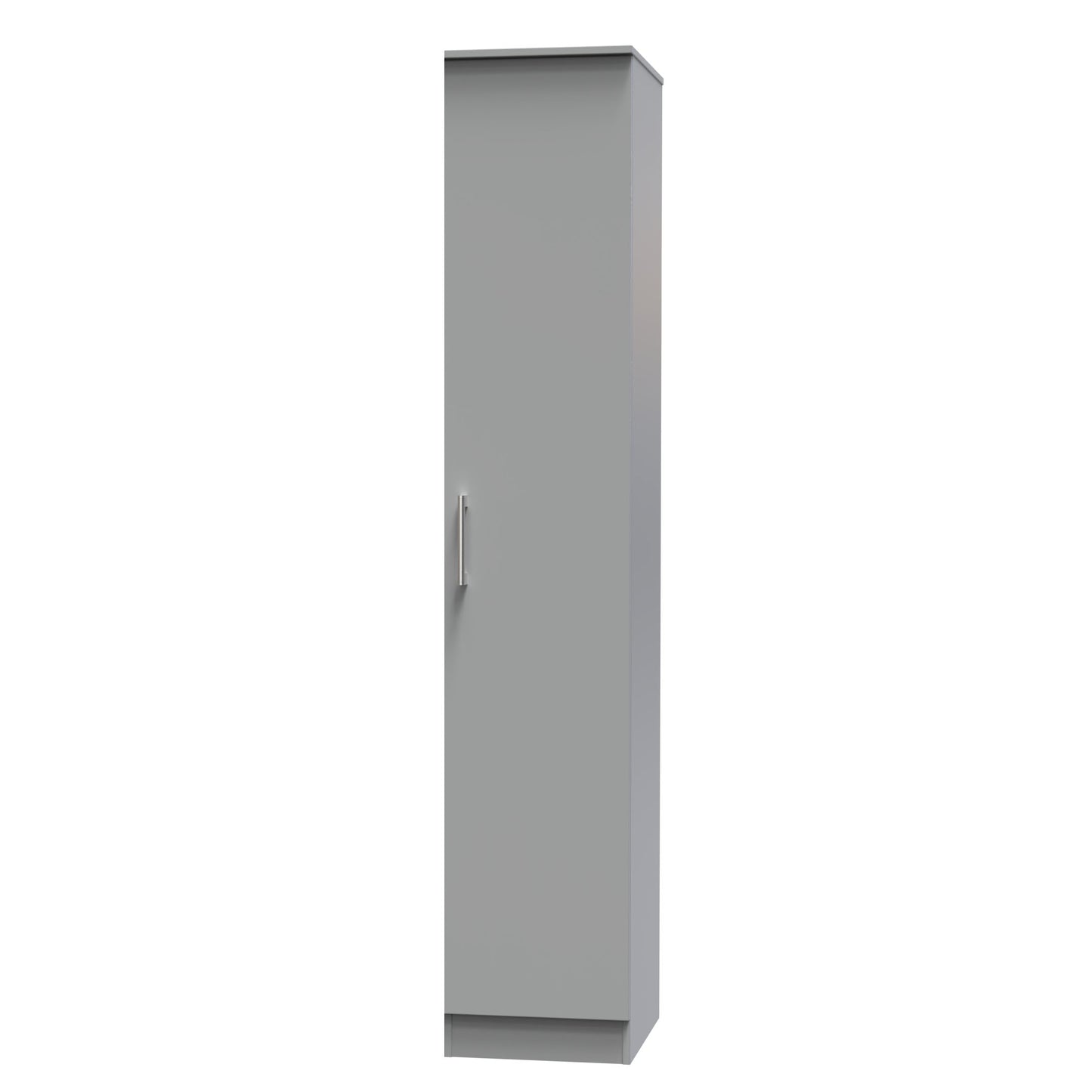 Destiny Dust Grey Single 1 Door Wardobe Sheffield Discount Furniture