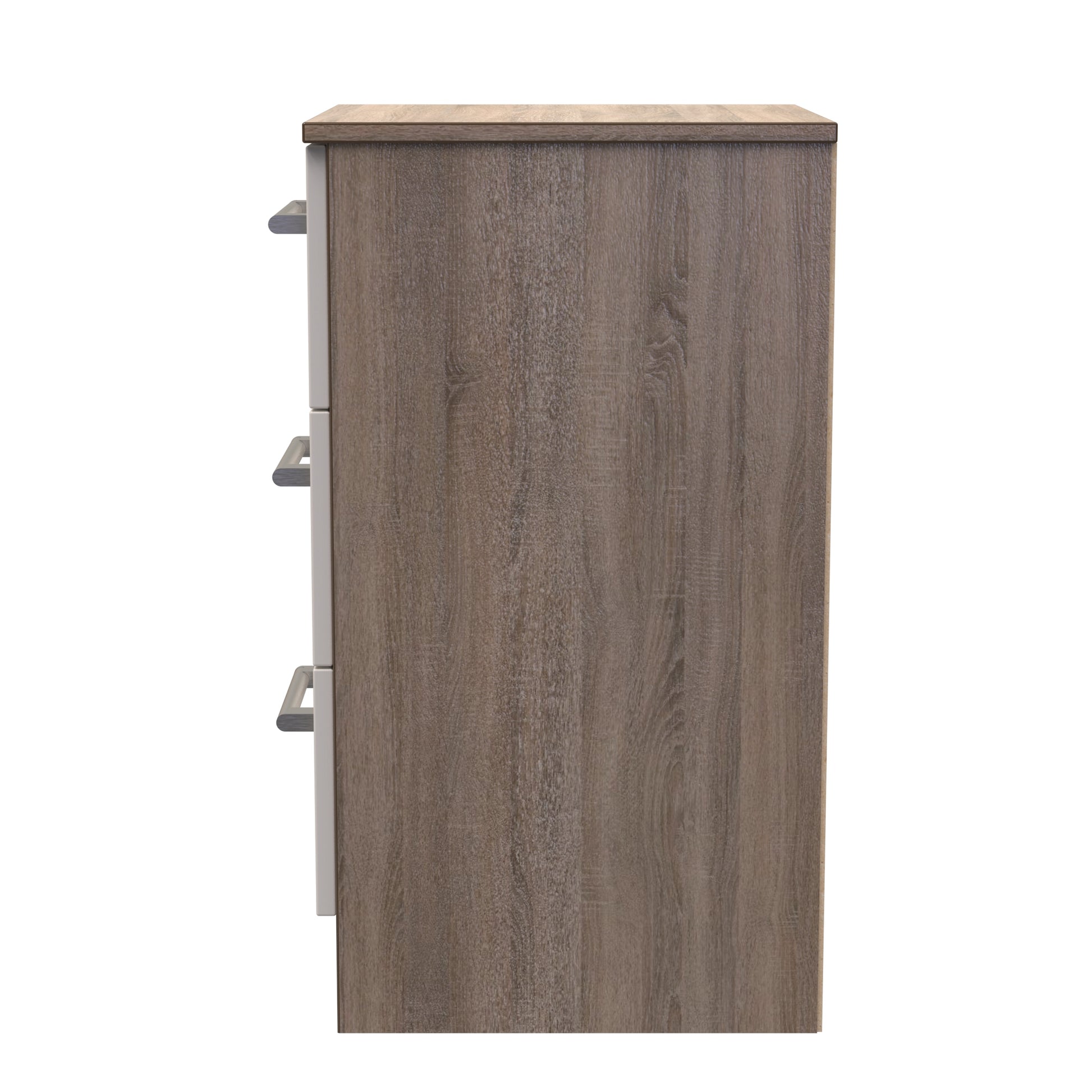 Sorrento 3 Drawer Bedside Cabinet Sheffield Discount Furniture