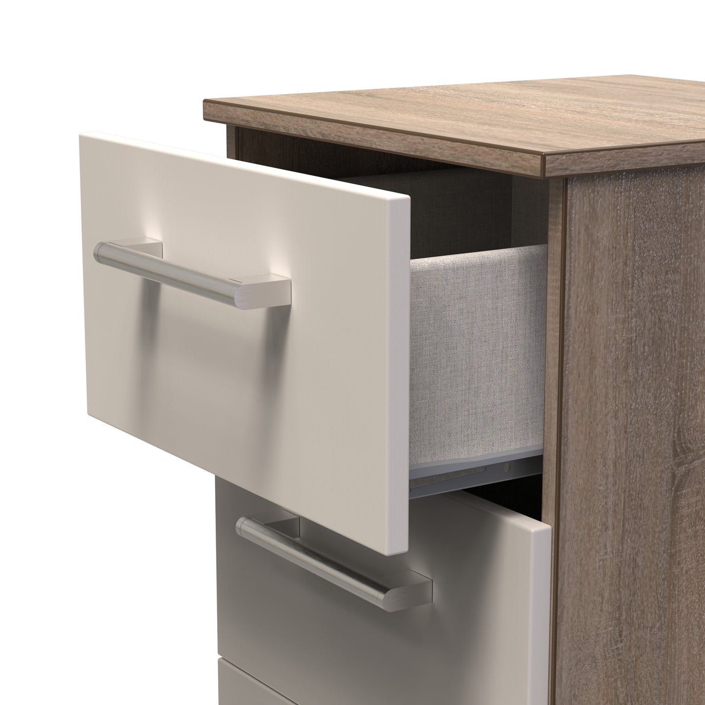 Sorrento 3 Drawer Bedside Cabinet Sheffield Discount Furniture