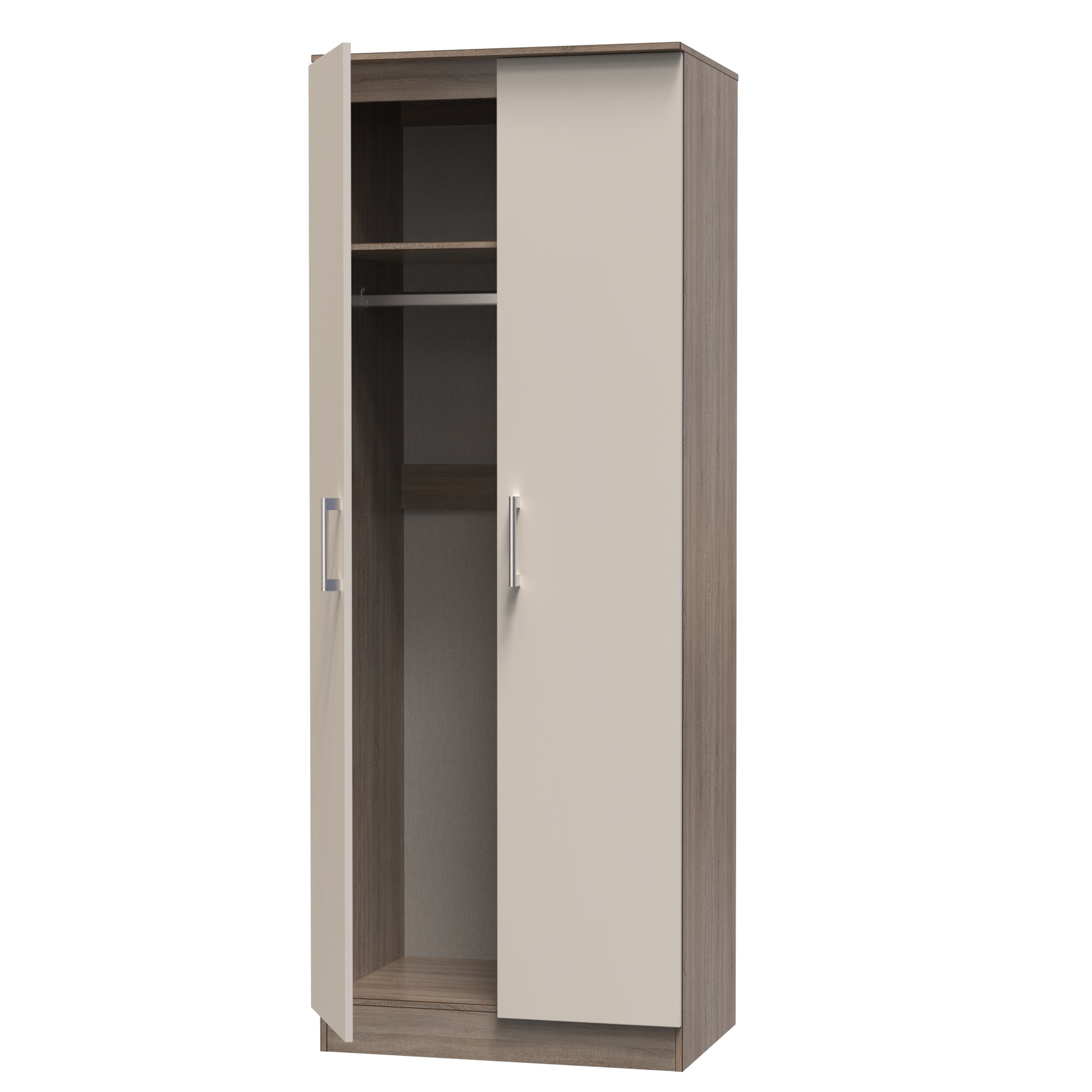 Sorrento 2 Door Plain Wardrobe Sheffield Discount Furniture