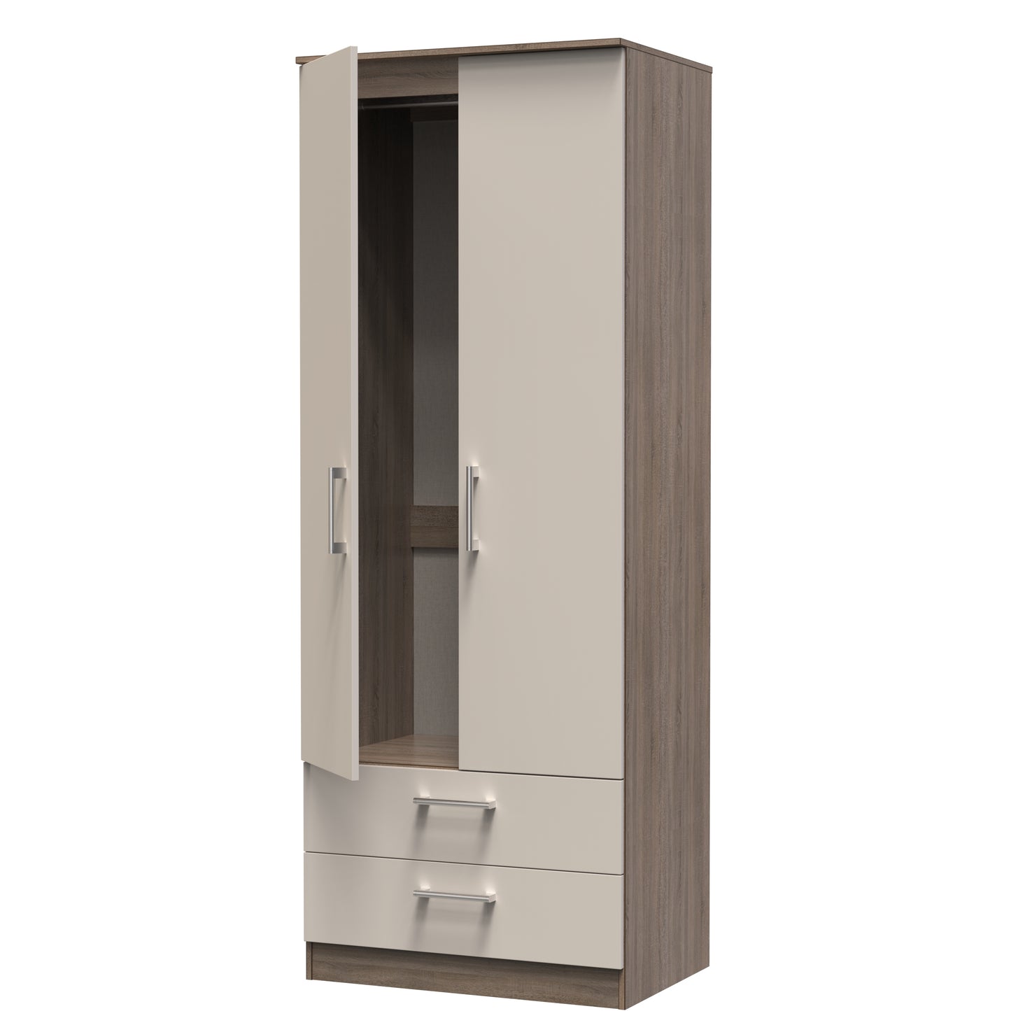 Sorrento 2 Door 2 Drawer Wardrobe Sheffield Discount Furniture
