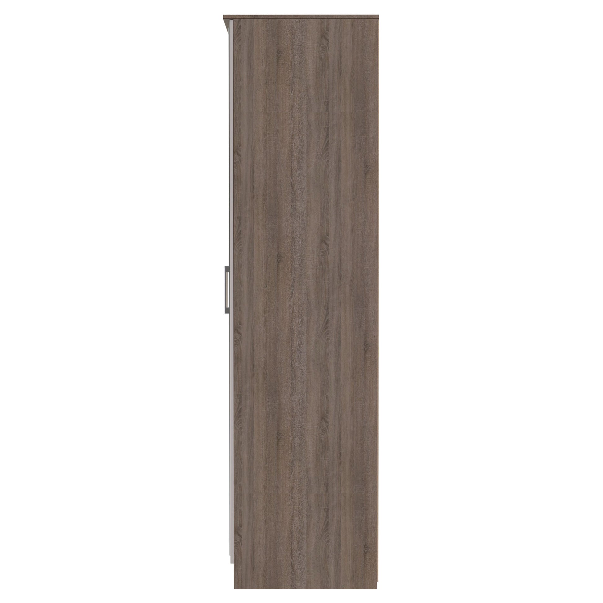 Sorrento 2 Door Wardrobe With Mirror Left Door Sheffield Discount Furniture