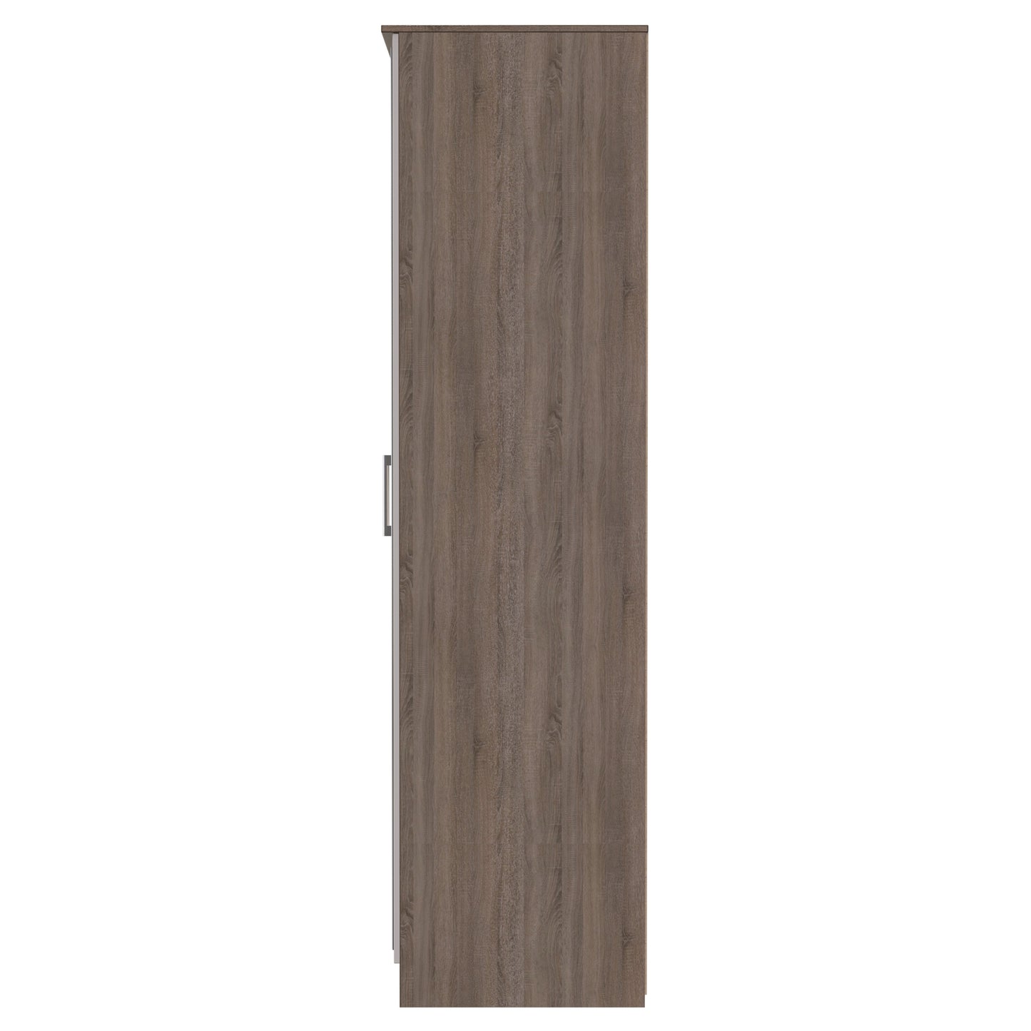 Sorrento 2 Door Wardrobe With Mirror Right Door Sheffield Discount Furniture