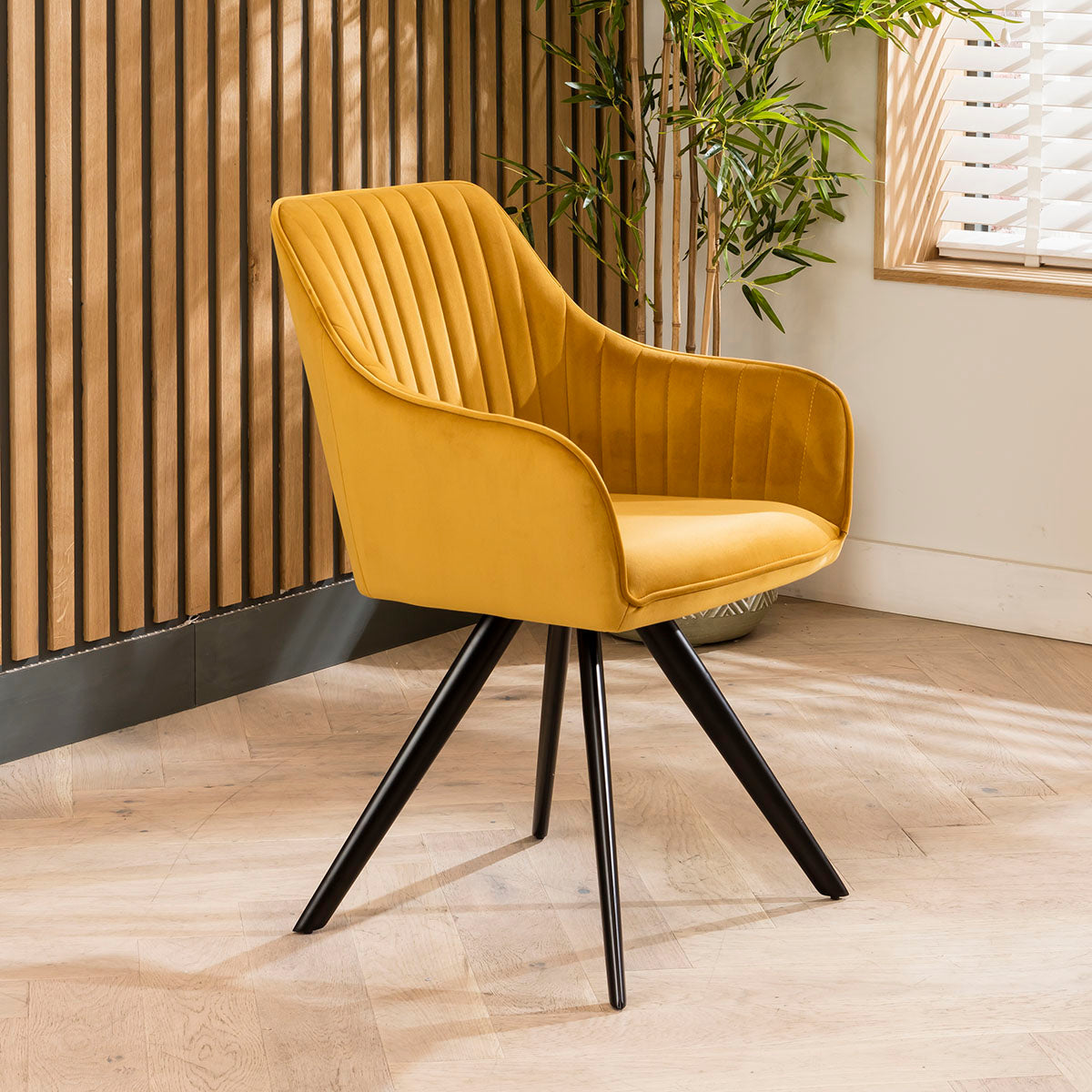 Josie Dining Chair Mustard dining chair Such Comfort