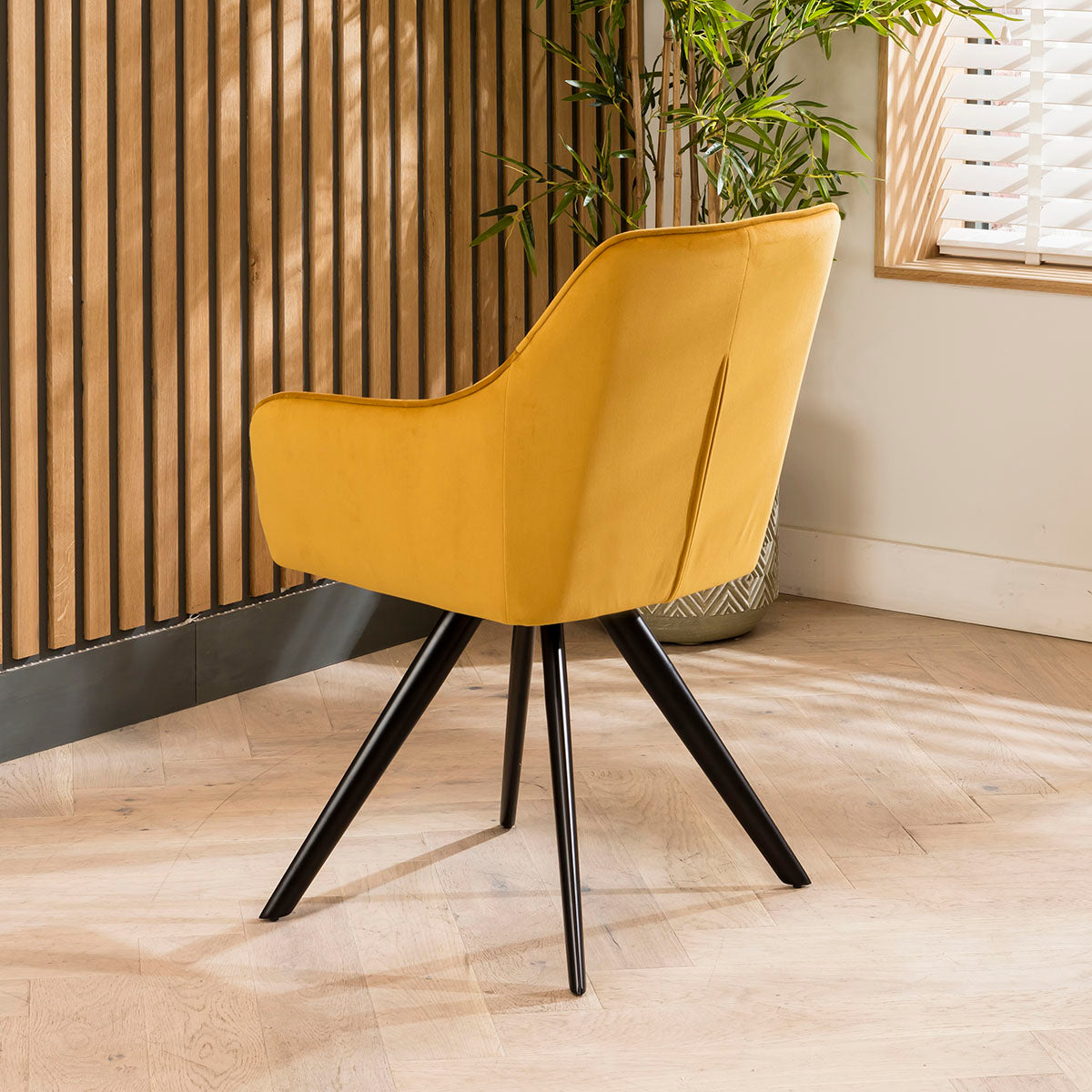 Josie Dining Chair Mustard dining chair Such Comfort